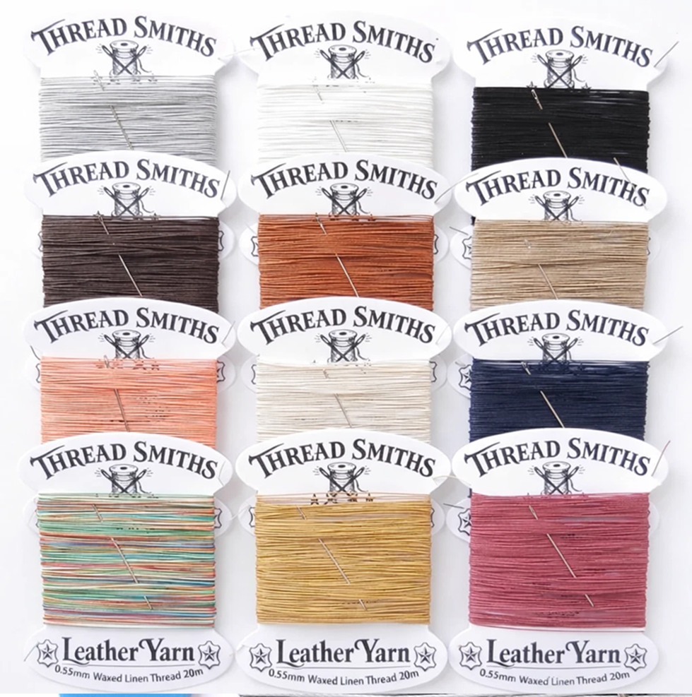 Share
0.55mm Waxed Linen Flax Fine Thread 20m + Needle & Threader Leathercraft
