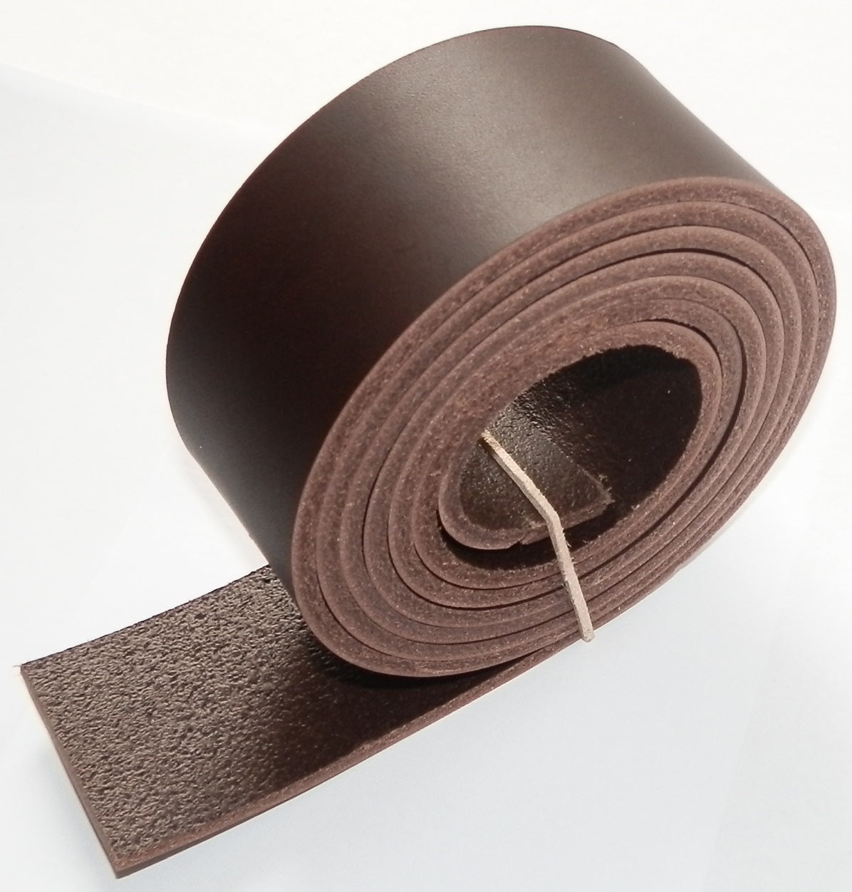 3.5mm Thick Veg Tan Quality Belgian Leather Belt Straps - Blanks 140cm + Long