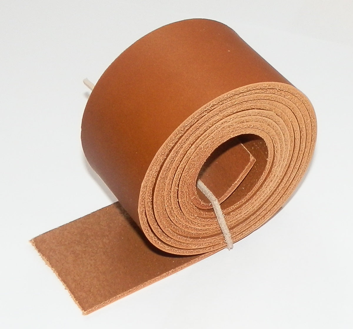 2mm Thick Veg Tan Quality Belgian Leather Belt Straps - Blanks 140cm + Long