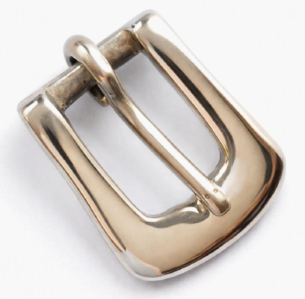 Small 12mm - 1/2" Solid Brass Buckle