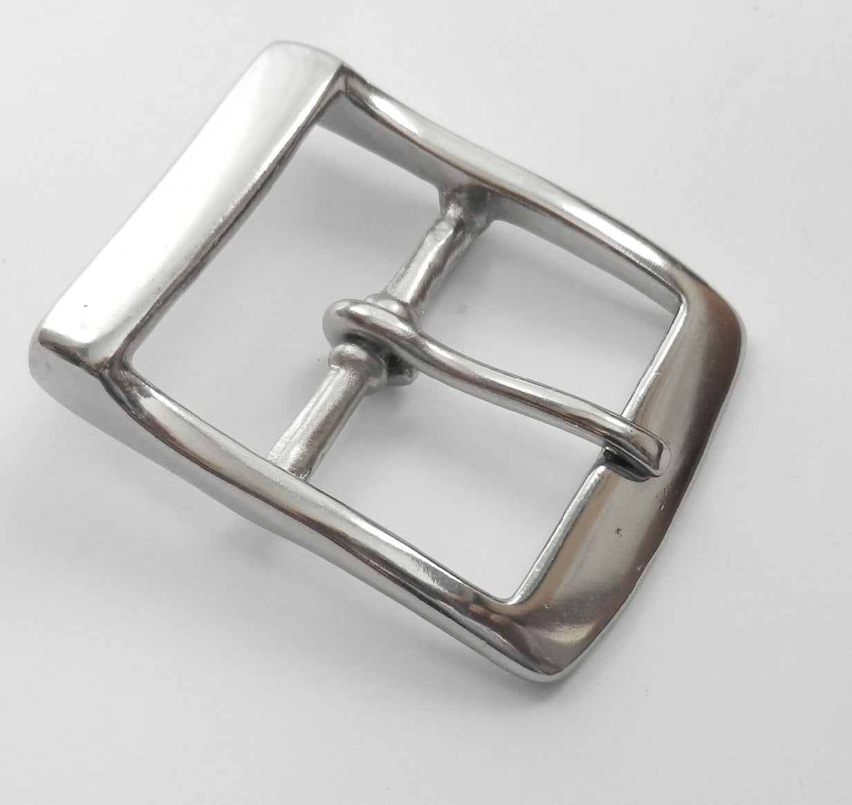 Solid Cast Brass 38mm Dunham Full Buckle Nickel