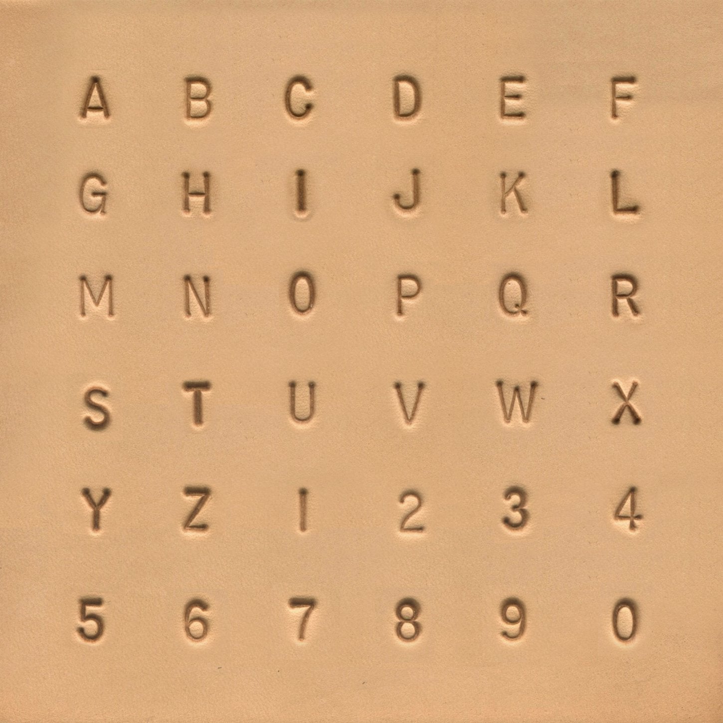 Ivan Alphabet & Number Embossing Set 1/4 Inch - 6.5mm