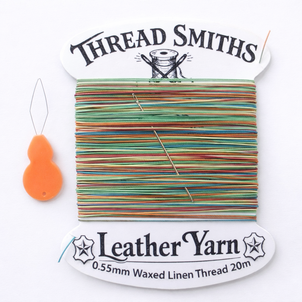 Share
0.55mm Waxed Linen Flax Fine Thread 20m Multi Colour