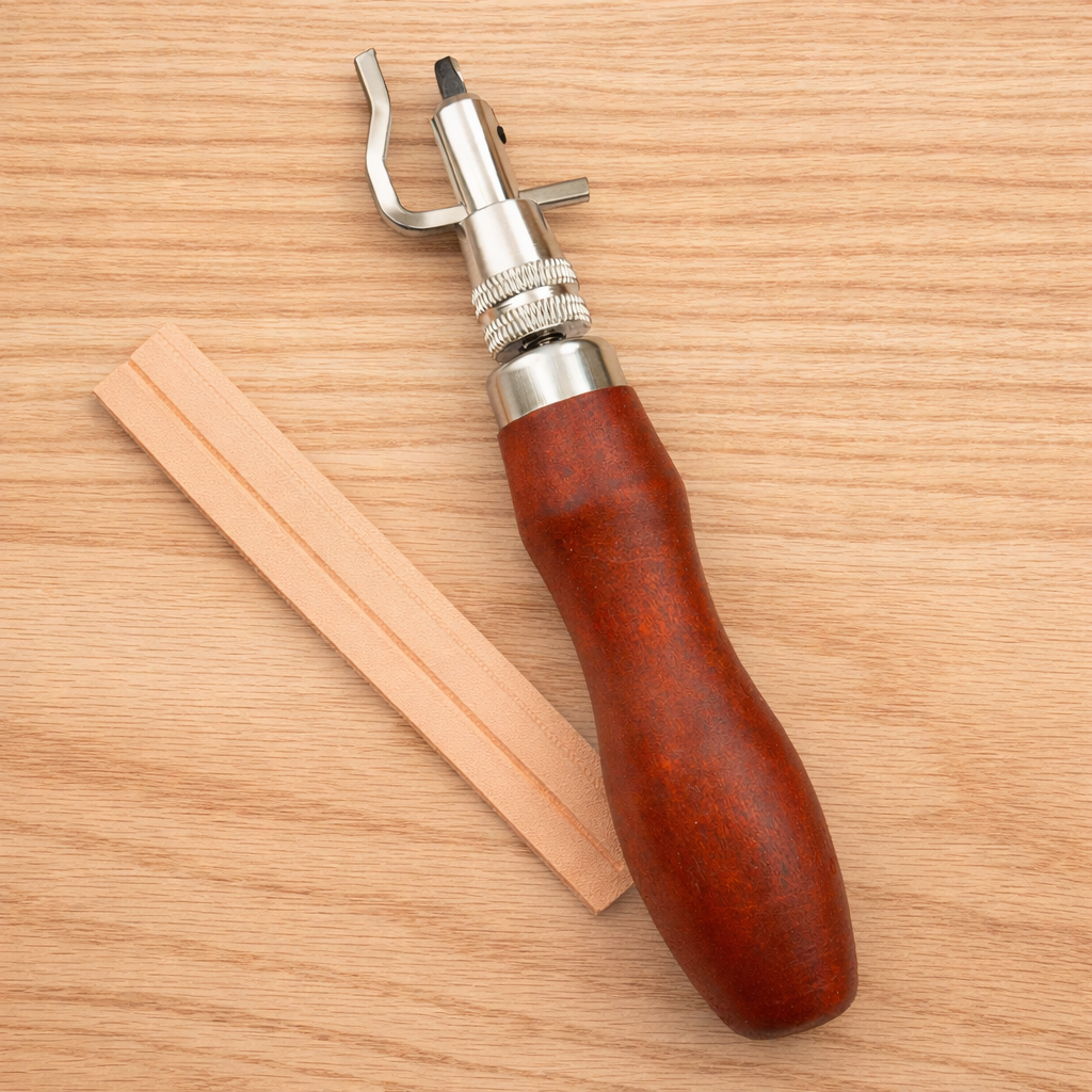 Edge Groover Creaser Beveller 5 in 1 Set For Leathercraft