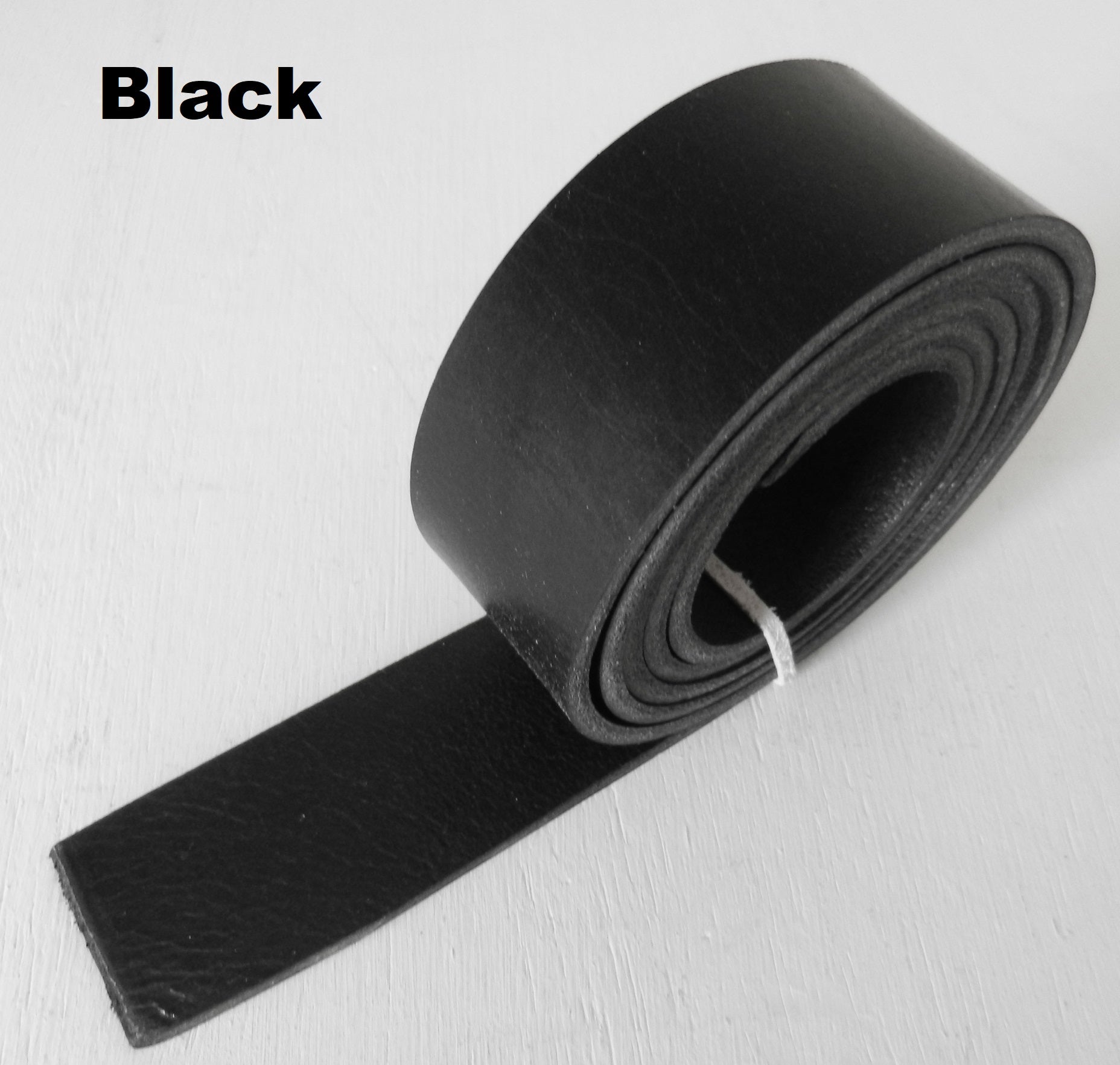 3.5mm Thick Buffalo Butt Veg Tan Leather Belt Straps 132cm - 52" Inches Long