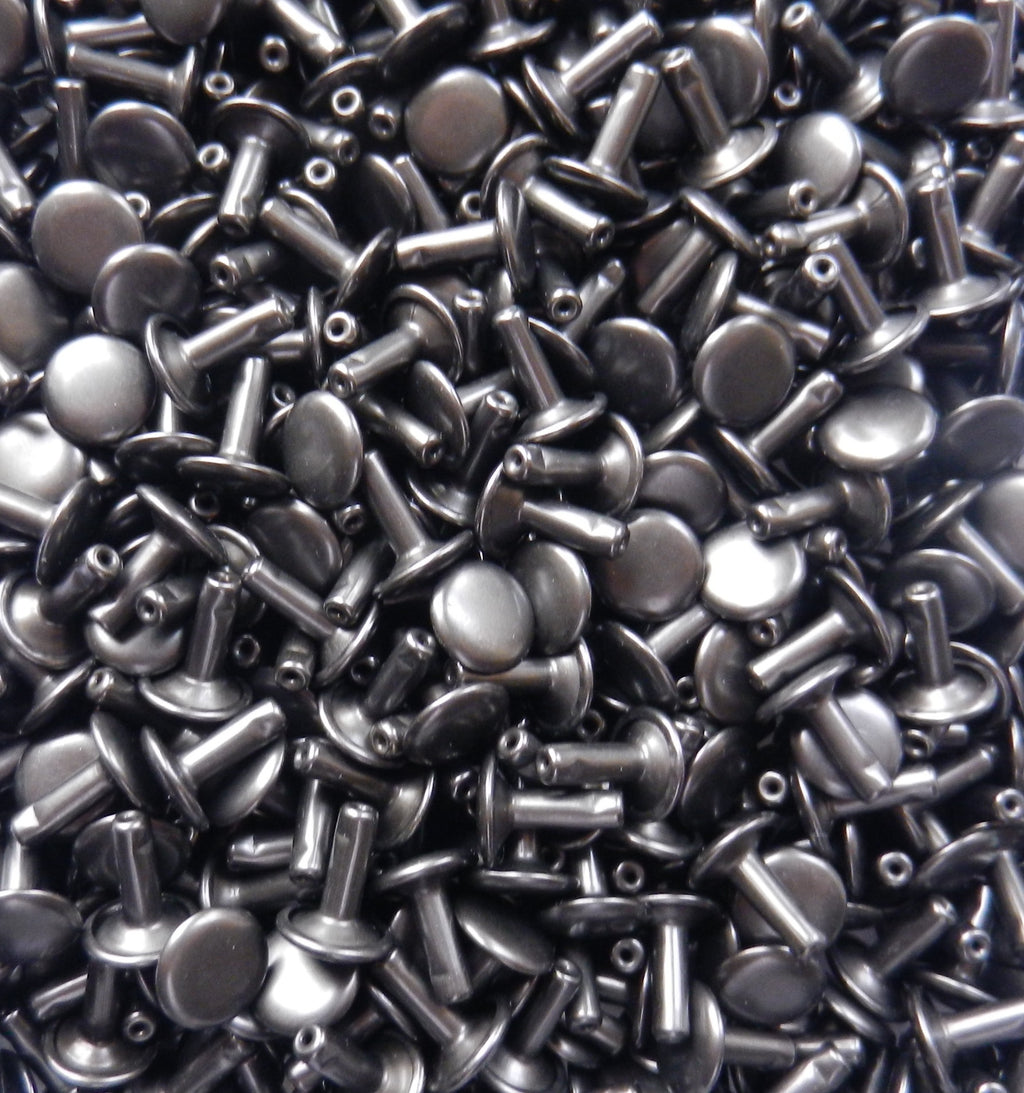 Double Cap Leather Rivets