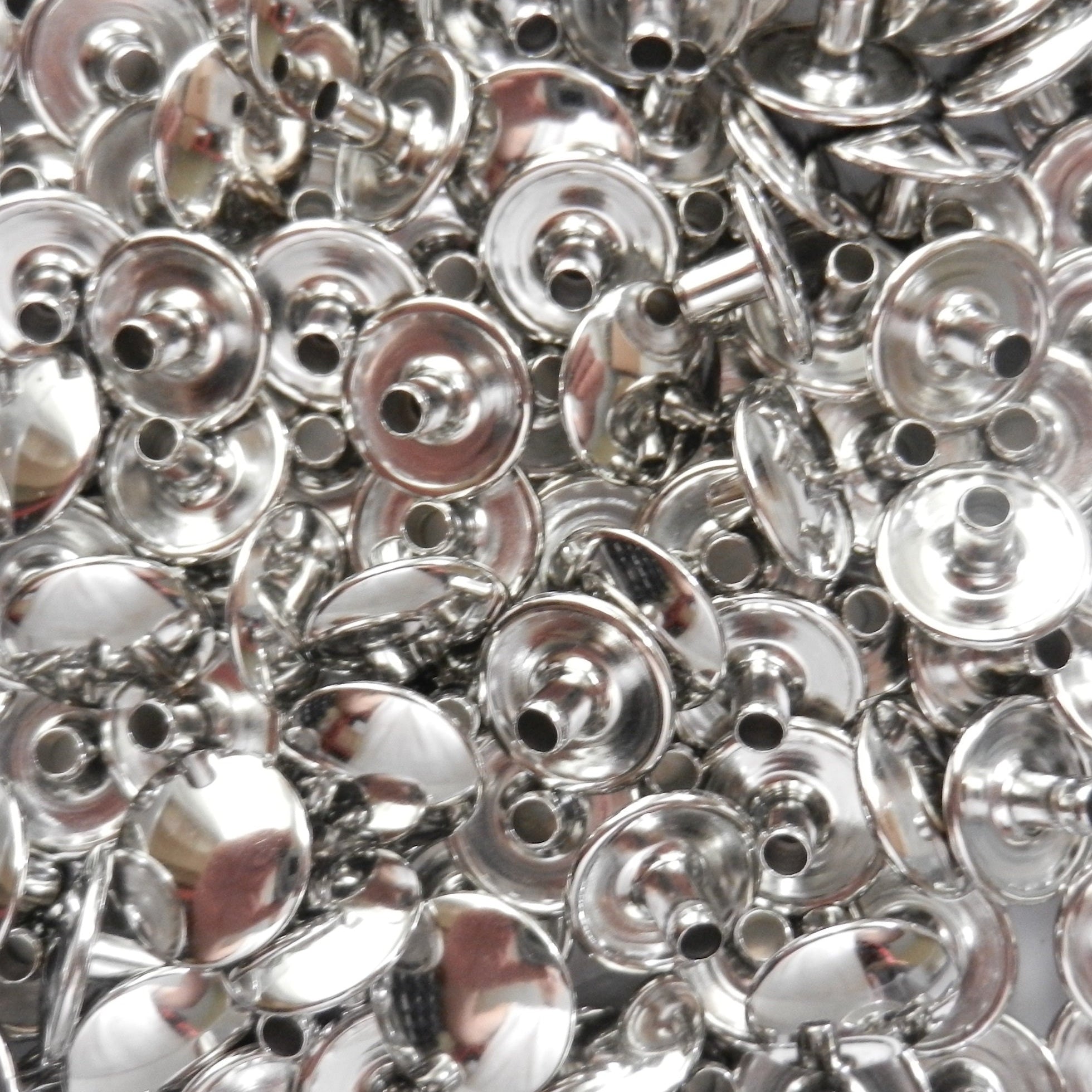 Professional Heavy Duty 12.5mm Cap Press Studs / Snap Buttons Longer Stems