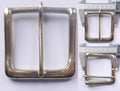 West End Buckle Solid Brass Belt Buckle 9 Sizes - 0.5" - 2" inch