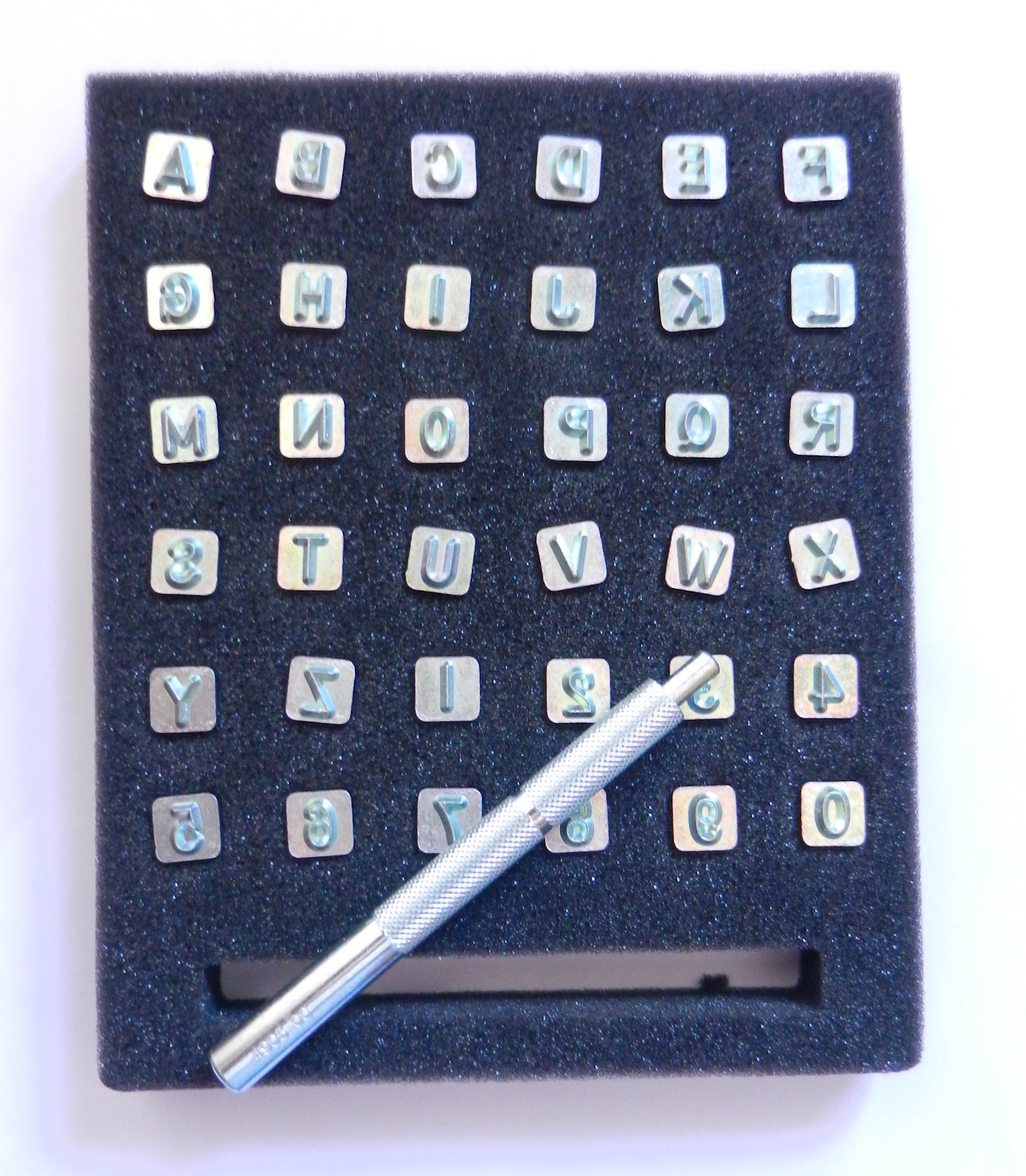Ivan Alphabet & Number Embossing Set 1/4 Inch - 6.5mm