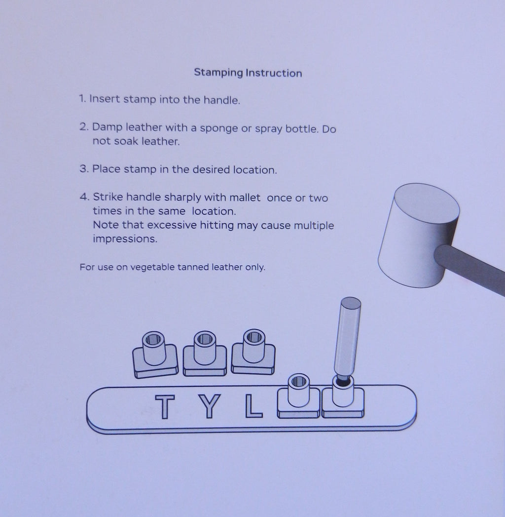 Ivan Alphabet & Number Embossing Set 1/4 Inch - 6.5mm