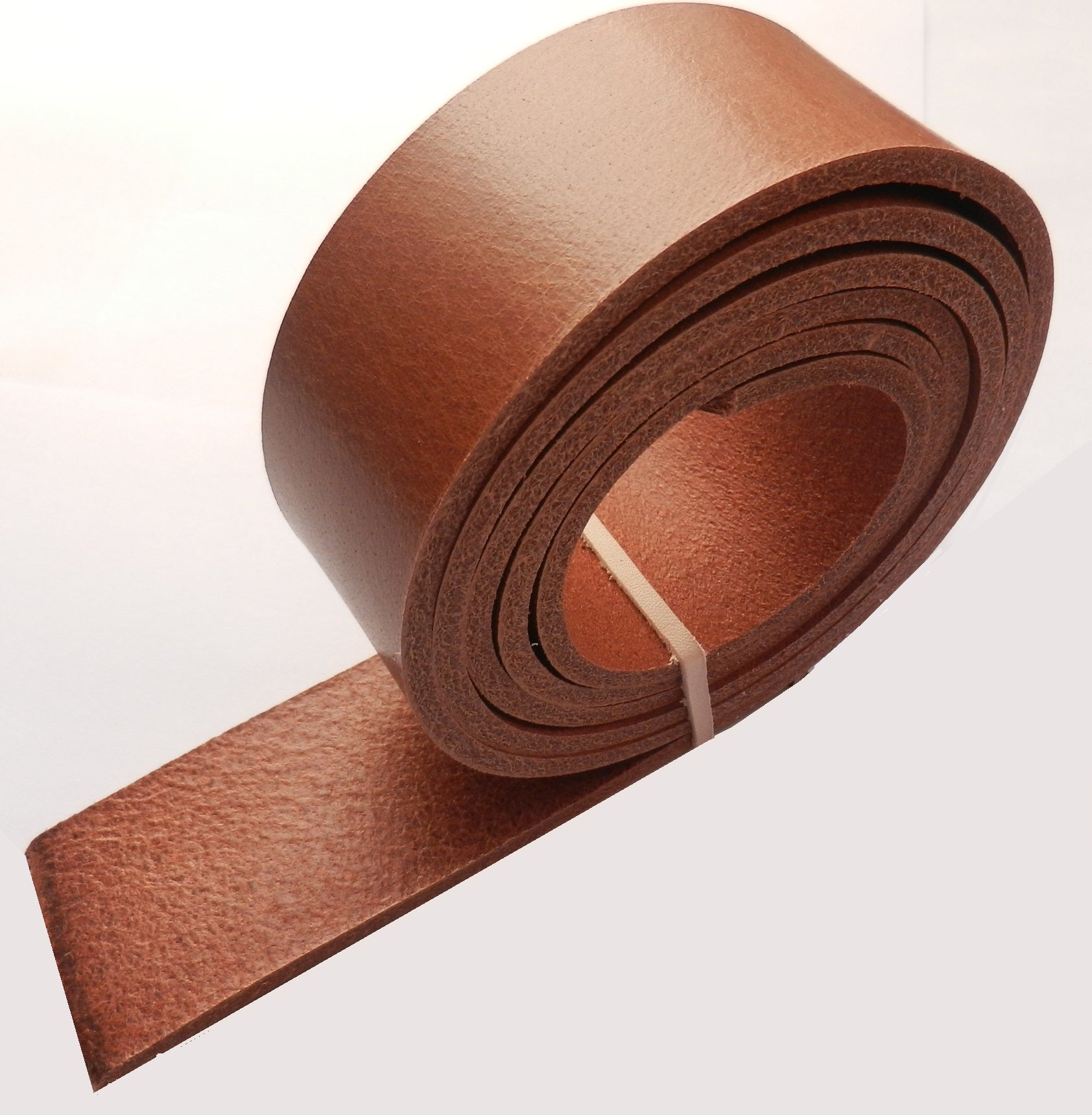 3.5mm Thick Buffalo Butt Veg Tan Leather Belt Straps 132cm - 52" Inches Long