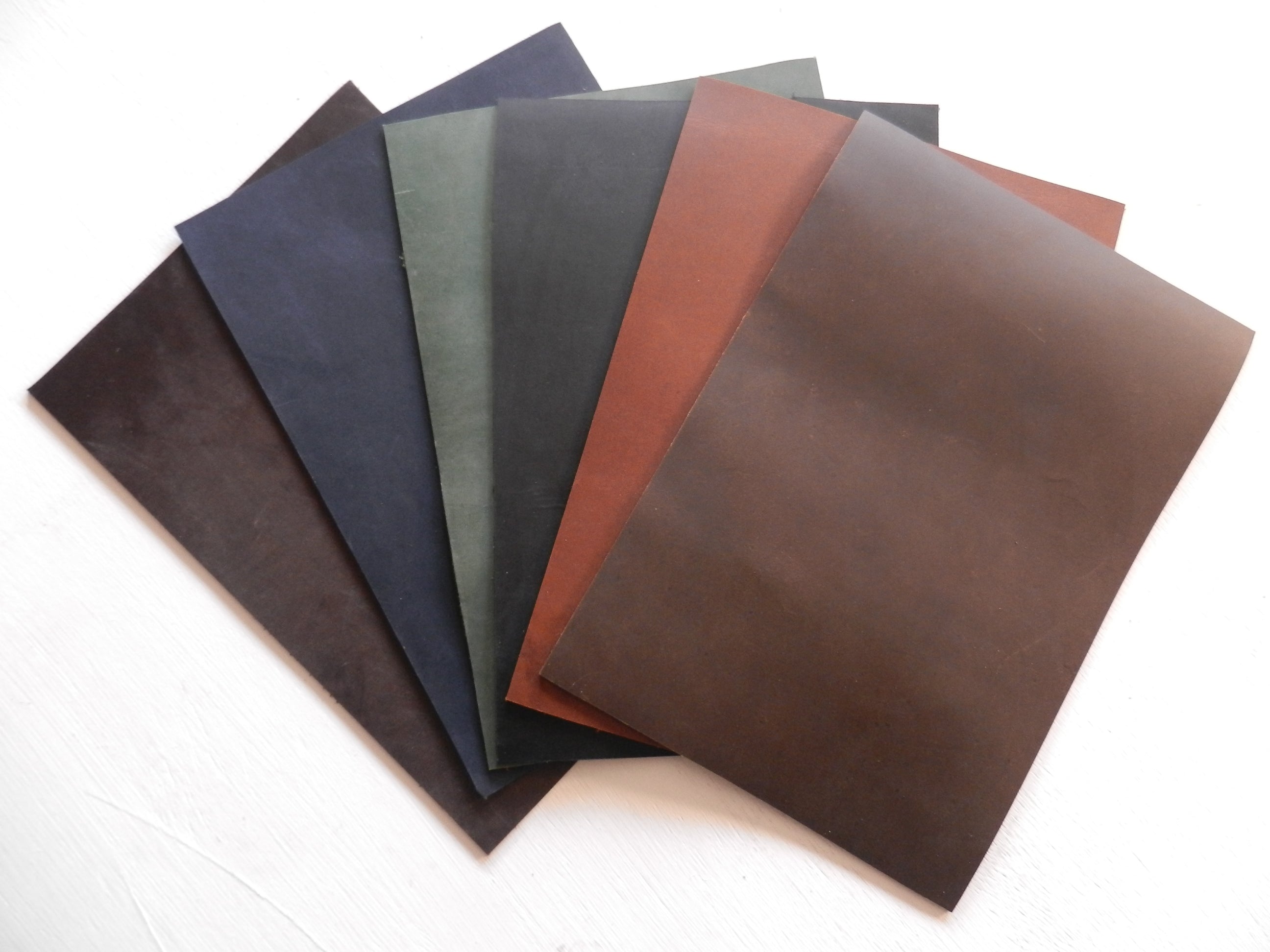 Vintage Full Grain Oiled Craft Leather 2mm Thick