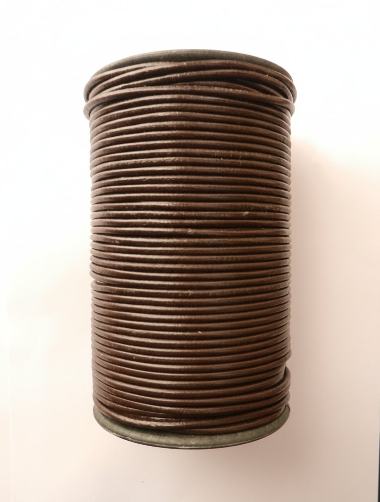 2.5mm Thick Cowhide Round Leather Cord