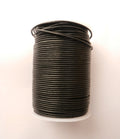 2mm Thick Cowhide Braided Round Leather Cord