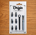 Mini Leather Hole Punch Tool Kit – 6 Sizes Interchangeable Tubes 2mm – 4.8mm