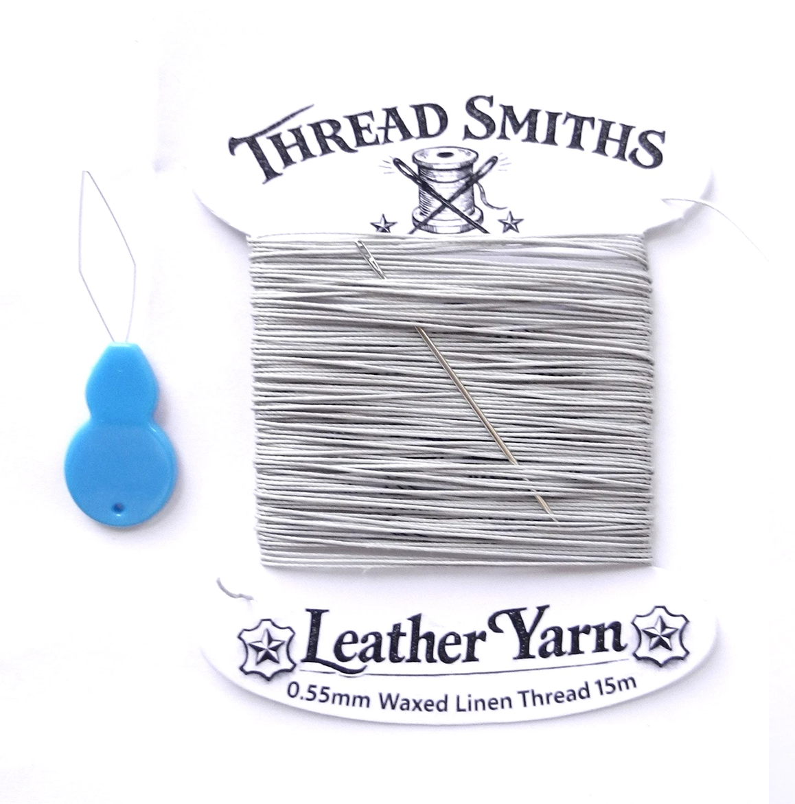 Share
0.55mm Waxed Linen Flax Fine Thread 15m Ash Grey