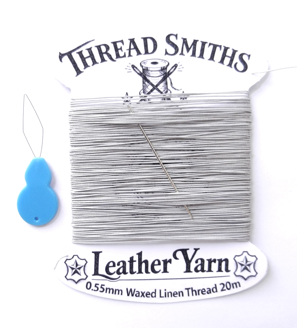 Share
0.55mm Waxed Linen Flax Fine Thread 20m Ash Grey