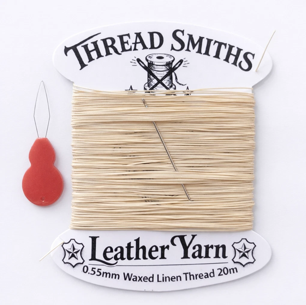 Share
0.55mm Waxed Linen Flax Fine Thread 20m Beige