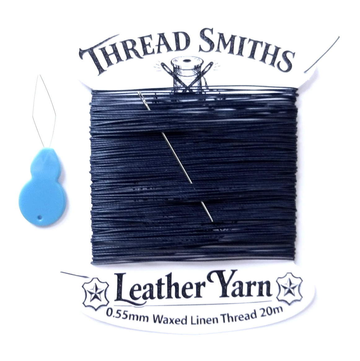 Share
0.55mm Waxed Linen Flax Fine Thread 20m Blue