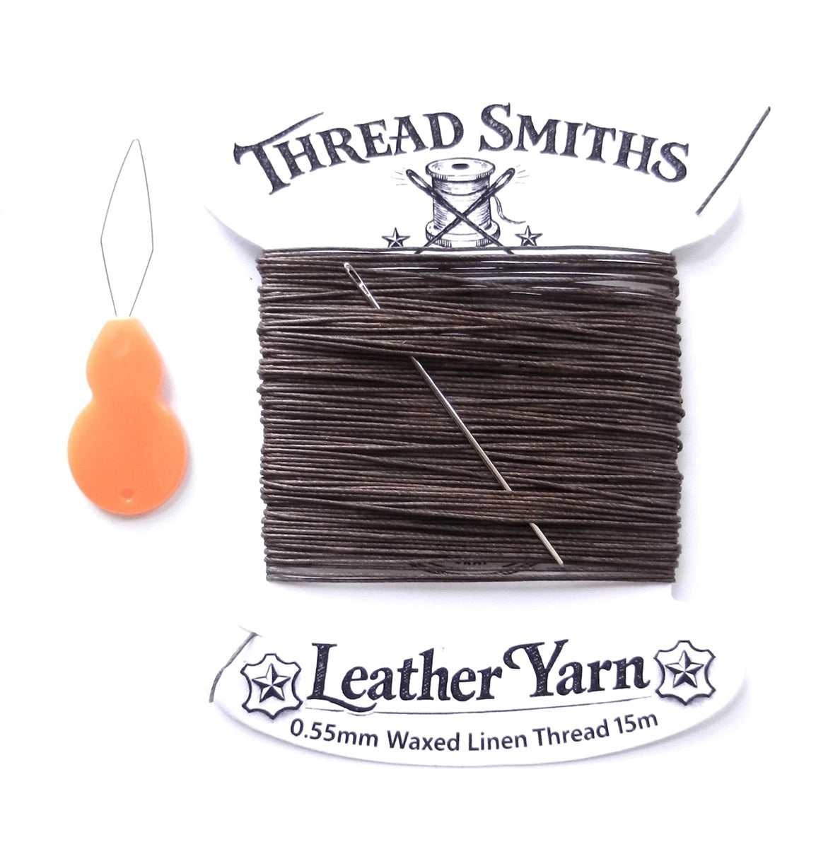 Share
0.55mm Waxed Linen Flax Fine Thread 15m Brown