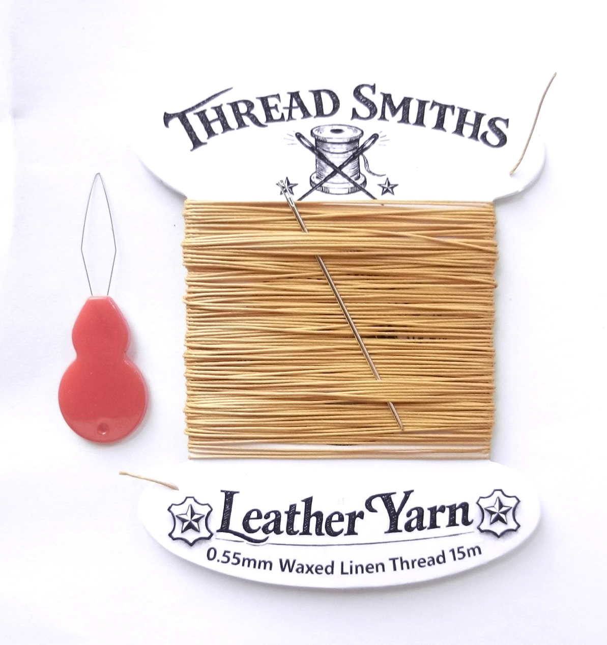 Share
0.55mm Waxed Linen Flax Fine Thread 15m Gold