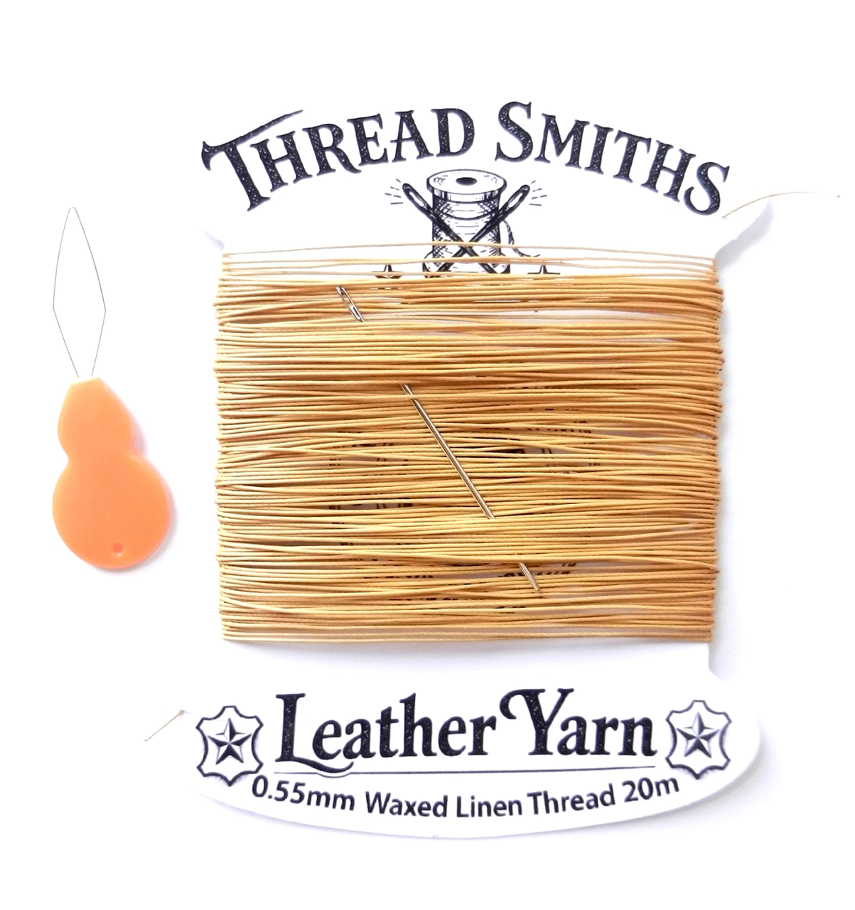 Share
0.55mm Waxed Linen Flax Fine Thread 20m Gold